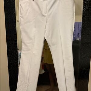 Elegant White Women's Trousers